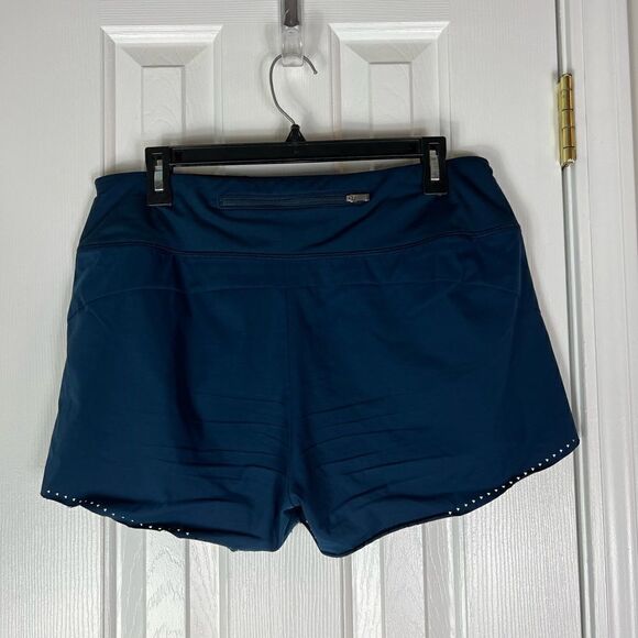 Athleta Womens Blue Shorts Size M - Picture 2 of 2